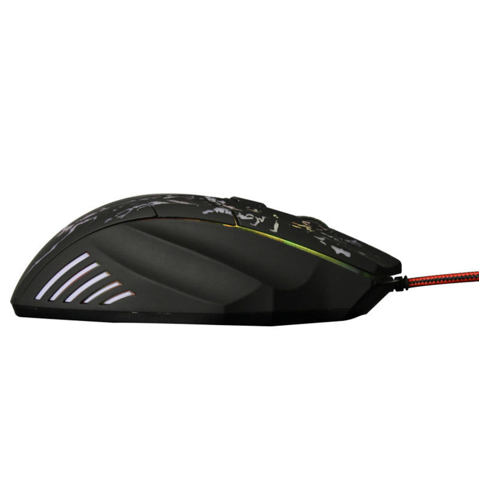 Mouse Óptico Super Led - Neon