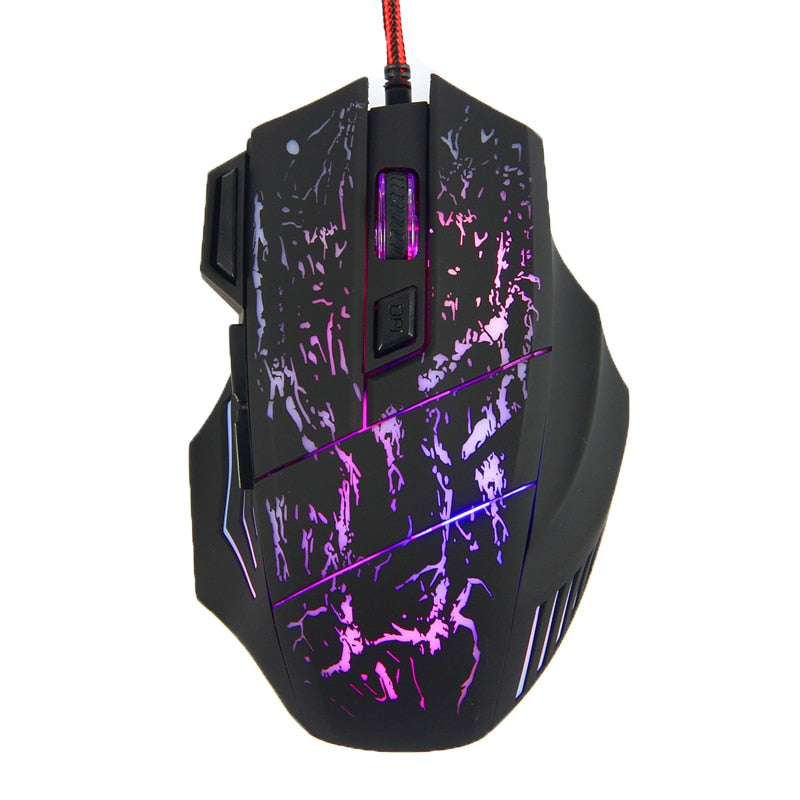 Mouse Óptico Super Led - Neon