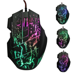 Mouse Óptico Super Led - Neon